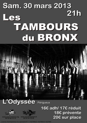 LES TAMBOURS DU BRONX EN CONCERT!!